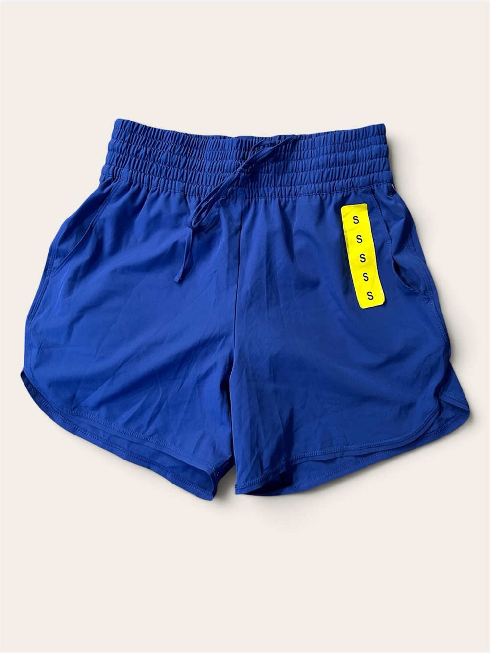 Lands' End Royal Blue Athletic Drawstring Shorts